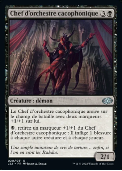 Chef d'orchestre cacophonique