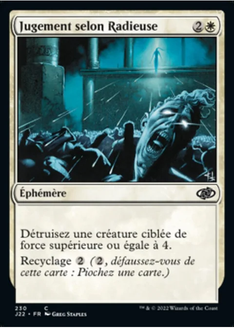 Jugement selon Radieuse