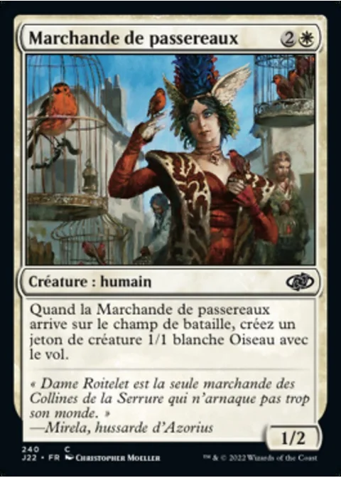 Marchande de passereaux