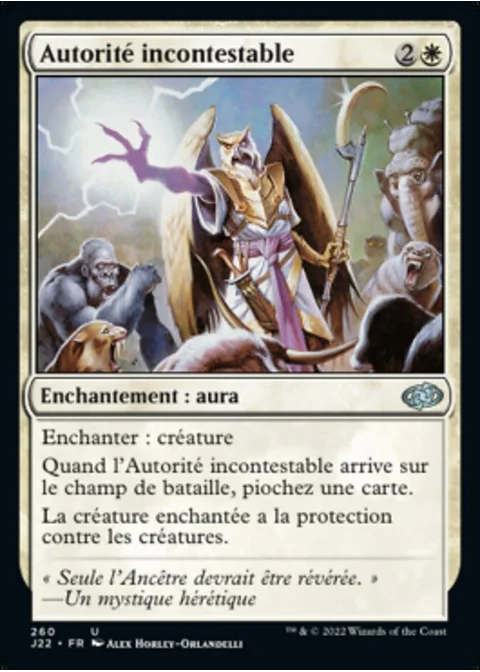 Autorité incontestable