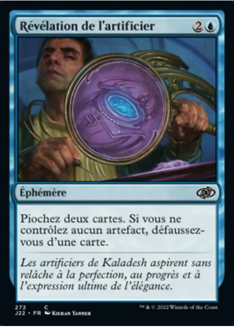 Révélation de l'artificier