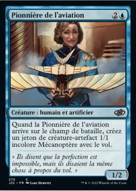 Pionnière de l'aviation