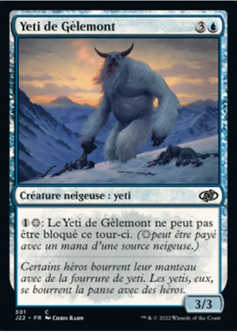 Yeti de Gèlemont