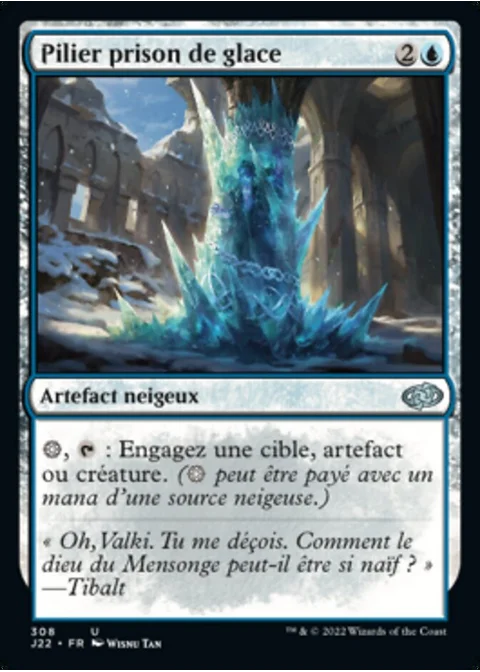 Pilier prison de glace