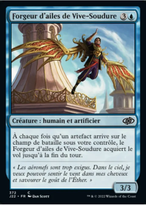 Forgeur d'ailes de Vive-Soudure