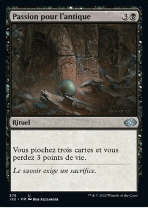 Passion pour l'antique