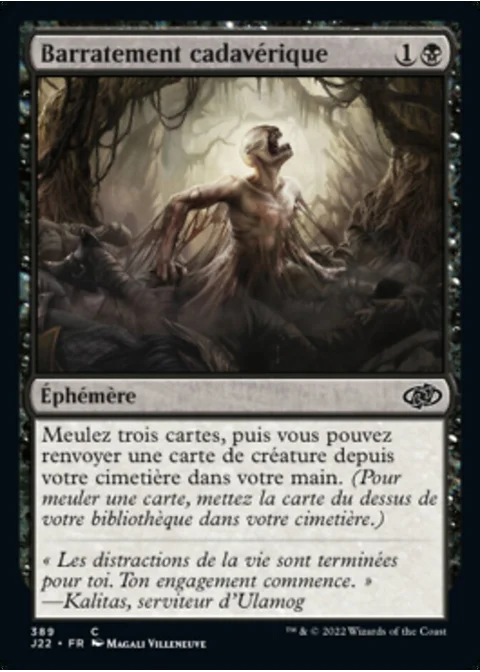 Barratement cadavérique