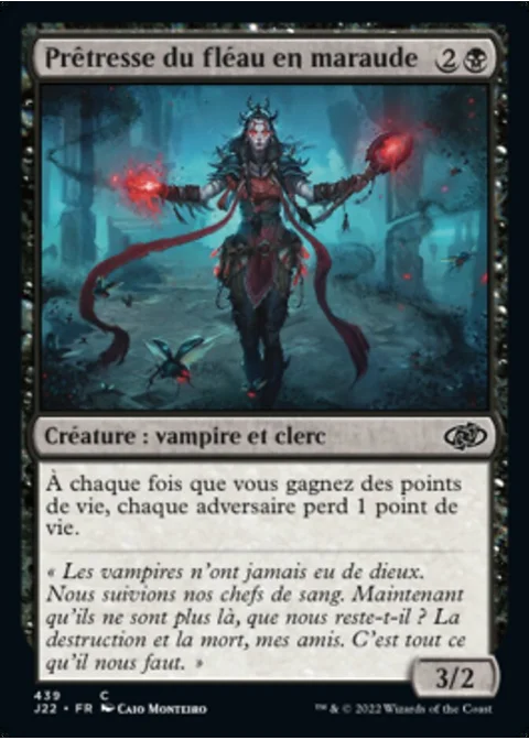 Prêtresse du fléau en maraude