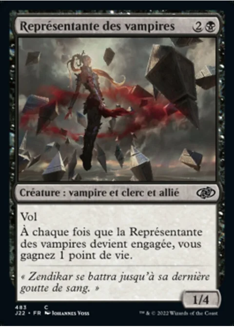 Représentante des vampires