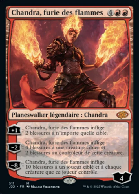 Chandra, furie des flammes