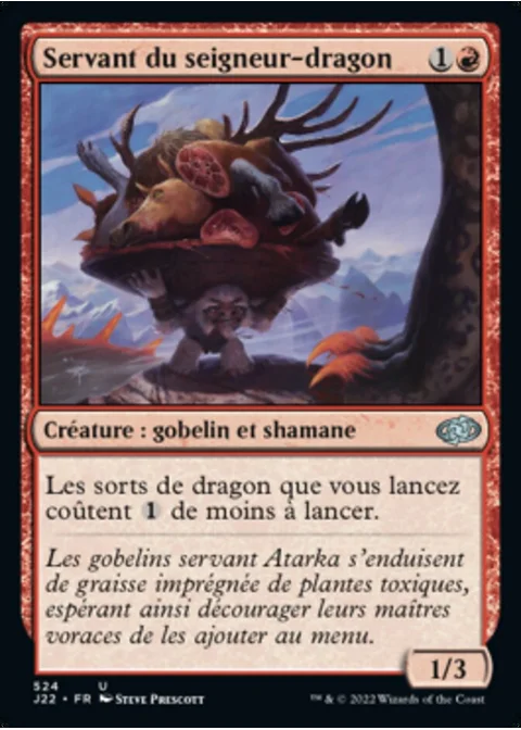 Servant du seigneur-dragon