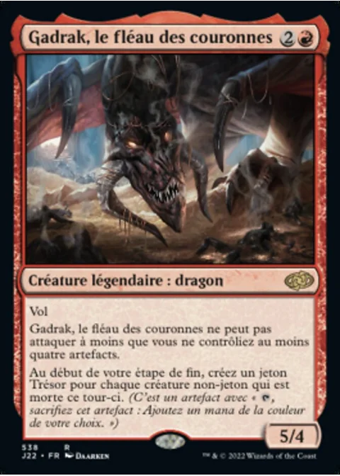 Gadrak, le fléau des couronnes