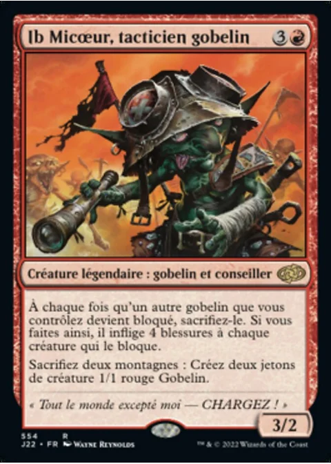 Ib Micœur, tacticien gobelin