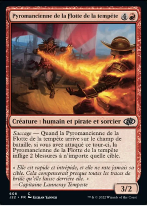 Pyromancienne de la Flotte de la tempête