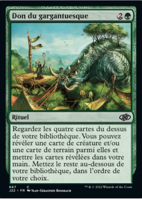 Don du gargantuesque
