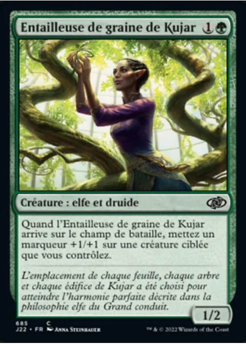 Entailleuse de graine de Kujar