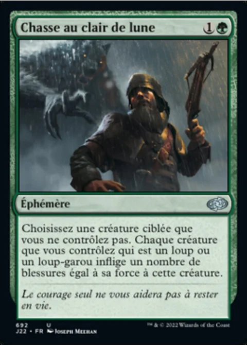 Chasse au clair de lune