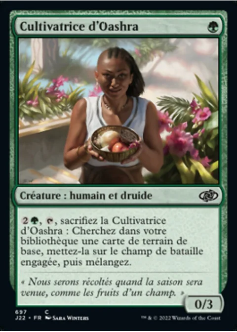 Cultivatrice d'Oashra