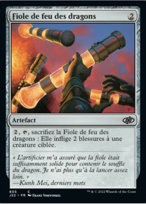 Fiole de feu des dragons