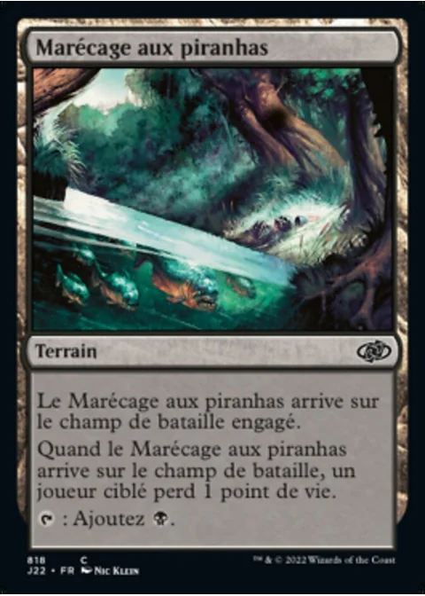 Marécage aux piranhas