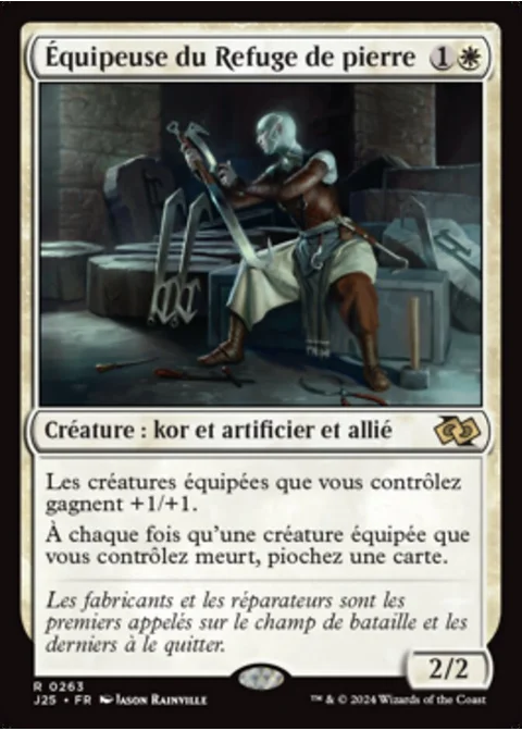 Équipeuse du Refuge de pierre