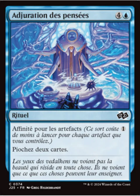 Adjuration des pensées