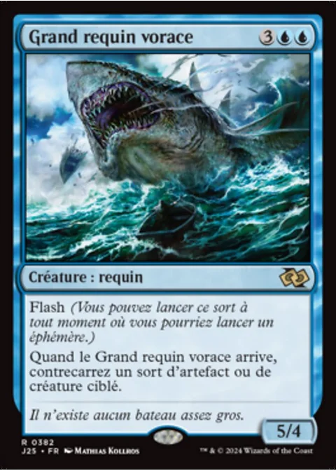 Grand requin vorace