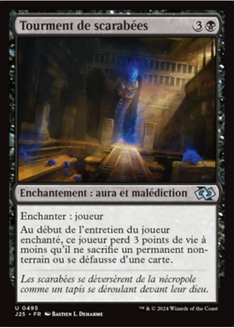 Tourment de scarabées