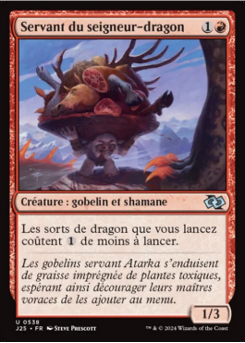 Servant du seigneur-dragon