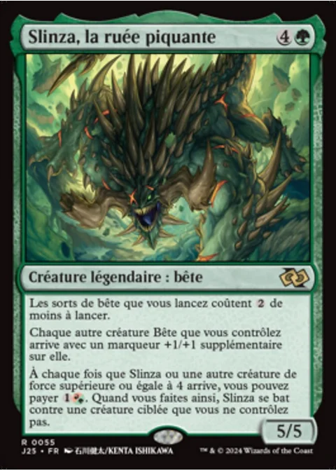 Slinza, la ruée piquante