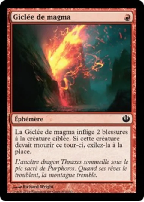 Giclée de magma