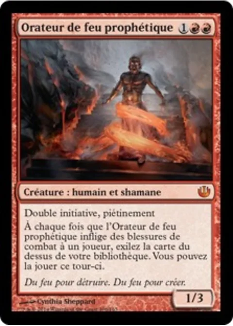 Orateur de feu prophétique