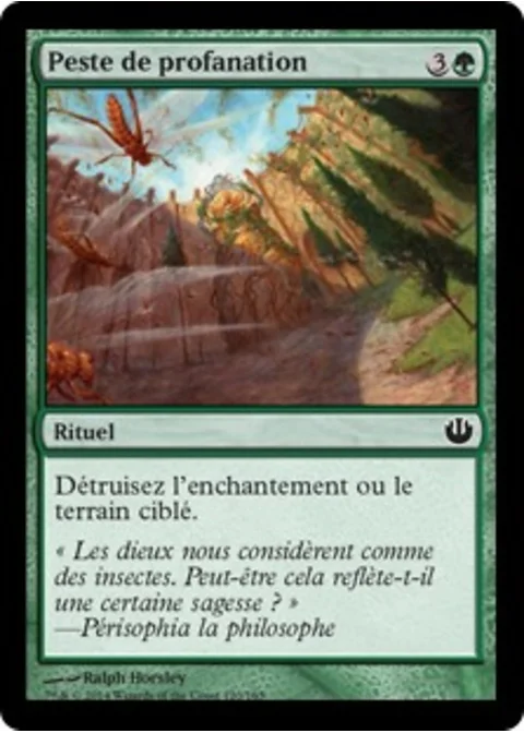 Peste de profanation