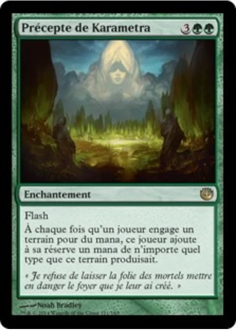 Précepte de Karametra