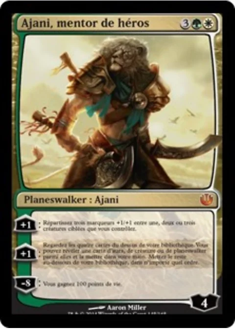 Ajani, mentor de héros