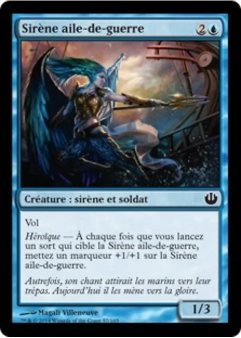 Sirène aile-de-guerre