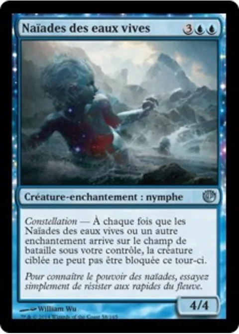 Naïades des eaux vives