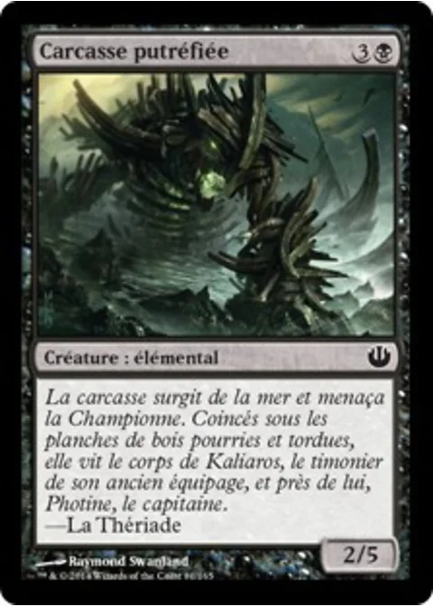 Carcasse putréfiée