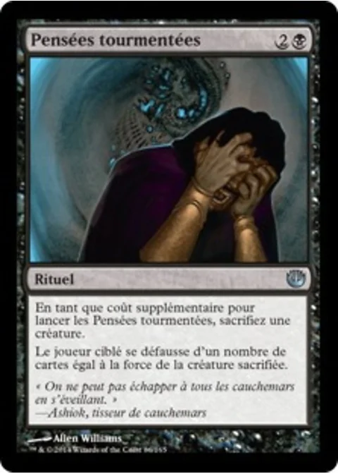 Pensées tourmentées