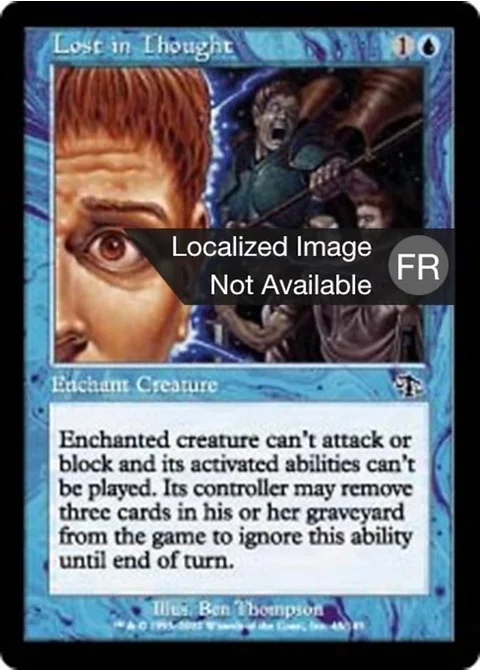 Perdu dans ses pensées