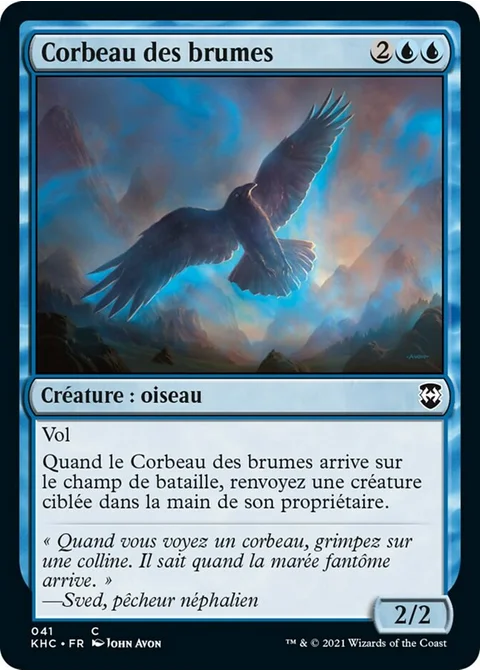 Corbeau des brumes