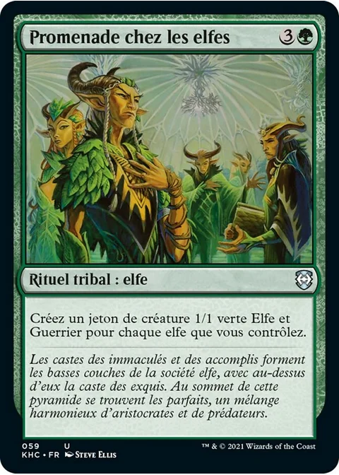 Promenade chez les elfes