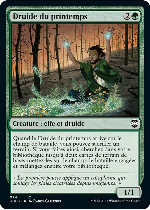 Druide du printemps