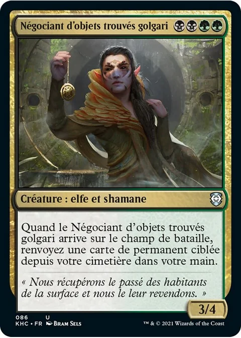 Négociant d'objets trouvés golgari