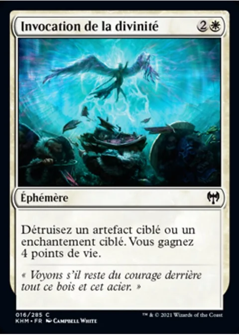Invocation de la divinité