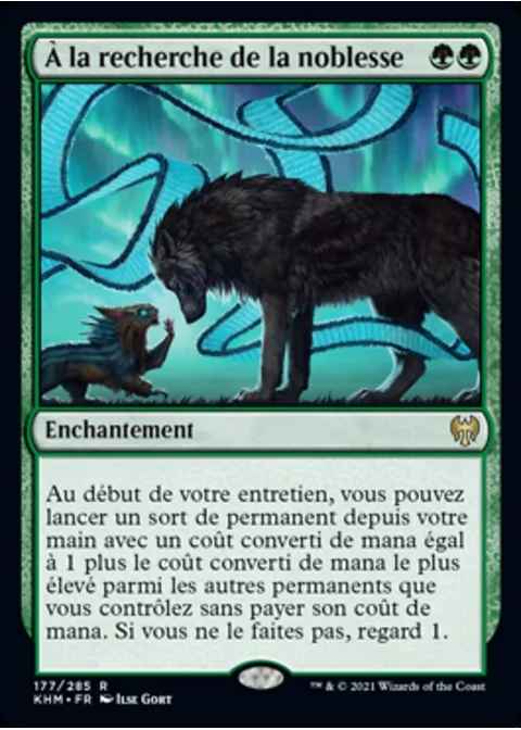 À la recherche de la noblesse