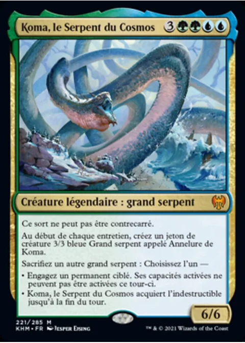 Koma, le Serpent du Cosmos