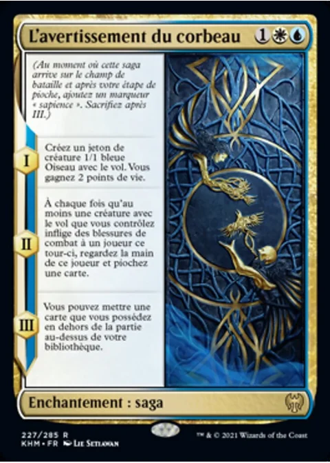 L'avertissement du corbeau