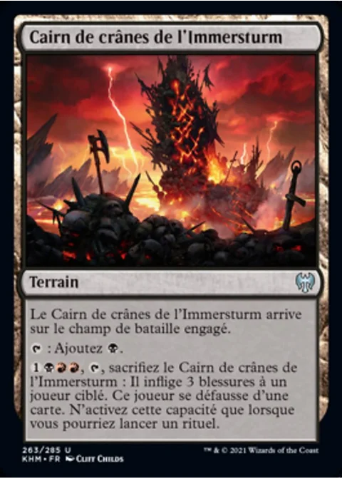 Cairn de crânes de l'Immersturm