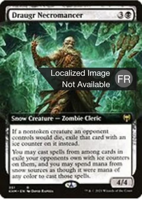 Nécromancien draugr